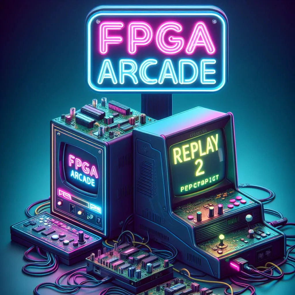 FPGA Arcade Replay 2 - Generated with AI